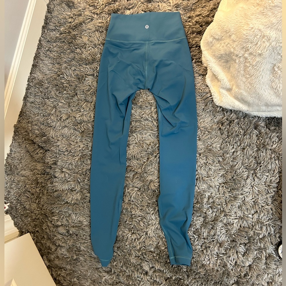 desert teal lululemon leggings